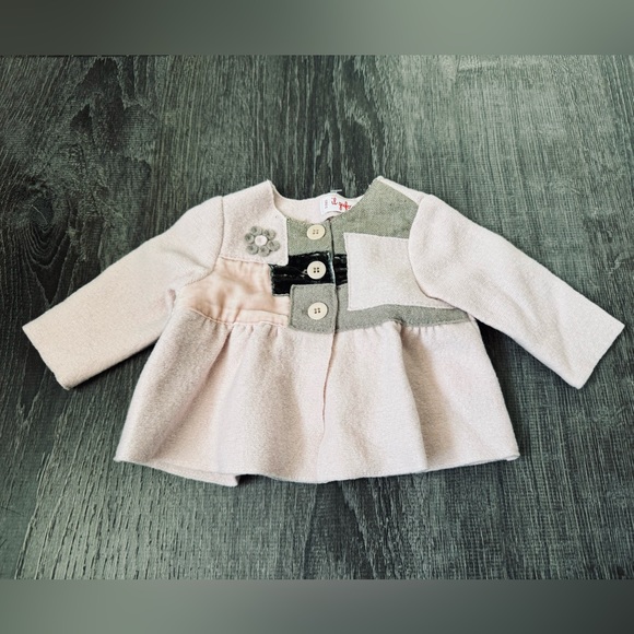 IL GUFO***Pink Jacket for Baby Girl***3 Mo. $288 - Picture 3 of 5
